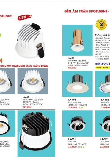 CATALOGUE ĐÈN TRANG TRÍ EUROTO - 2025