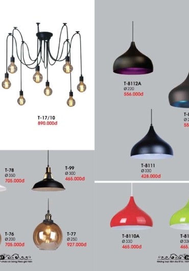 CATALOGUE ĐÈN TRANG TRÍ VERONA - 2025