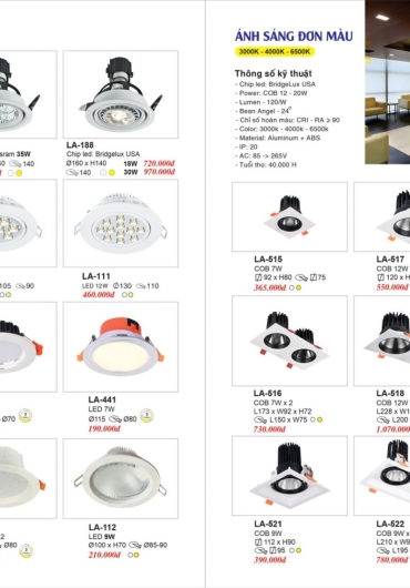 CATALOGUE ĐÈN TRANG TRÍ EUROTO - 2025