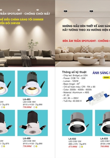 CATALOGUE ĐÈN TRANG TRÍ EUROTO - 2025