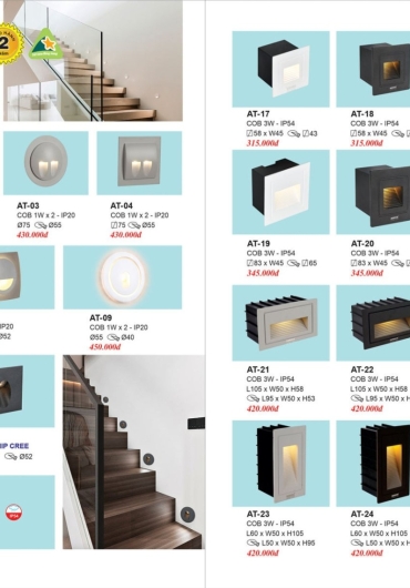 CATALOGUE ĐÈN TRANG TRÍ EUROTO - 2025
