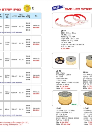 CATALOGUE ĐÈN TRANG TRÍ EUROTO - 2025