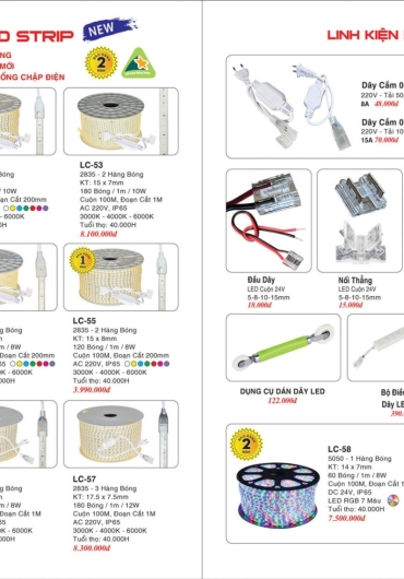 CATALOGUE ĐÈN TRANG TRÍ EUROTO - 2025