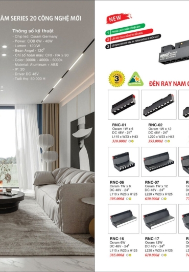 CATALOGUE ĐÈN TRANG TRÍ EUROTO - 2025