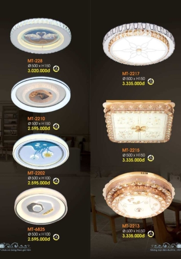 CATALOGUE ĐÈN TRANG TRÍ VERONA - 2025