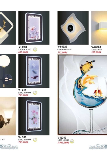CATALOGUE ĐÈN TRANG TRÍ VERONA - 2025