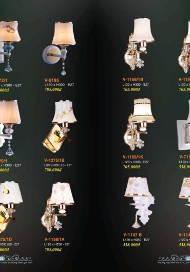 CATALOGUE ĐÈN TRANG TRÍ VERONA - 2025