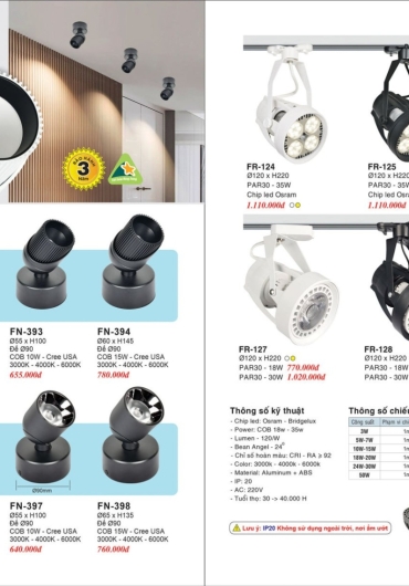 CATALOGUE ĐÈN TRANG TRÍ EUROTO - 2025