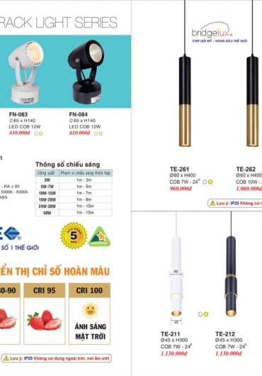 CATALOGUE ĐÈN TRANG TRÍ EUROTO - 2025