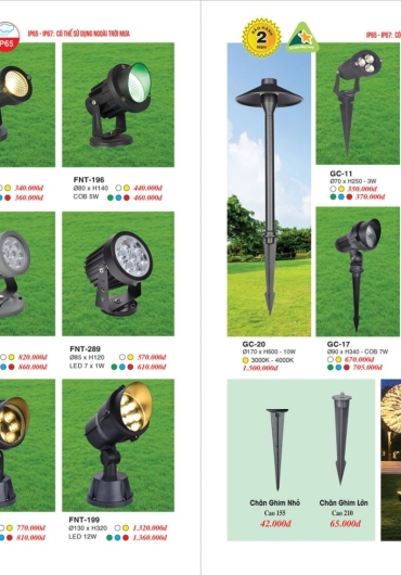 CATALOGUE ĐÈN TRANG TRÍ EUROTO - 2025