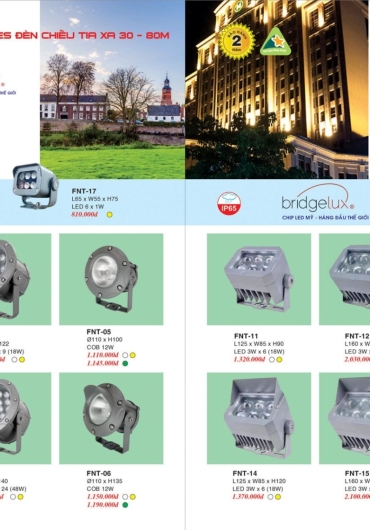 CATALOGUE ĐÈN TRANG TRÍ EUROTO - 2025