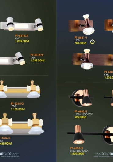 CATALOGUE ĐÈN TRANG TRÍ VERONA - 2025