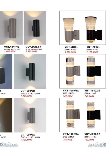 CATALOGUE ĐÈN TRANG TRÍ VERONA - 2025