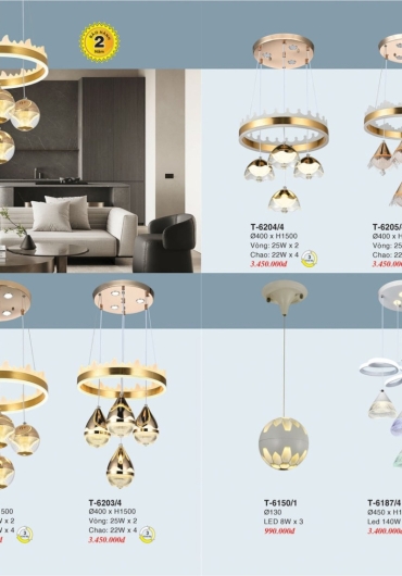 CATALOGUE ĐÈN TRANG TRÍ EUROTO - 2025
