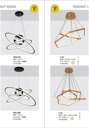 CATALOGUE ĐÈN TRANG TRÍ EUROTO - 2025