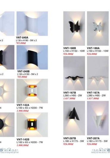 CATALOGUE ĐÈN TRANG TRÍ VERONA - 2025