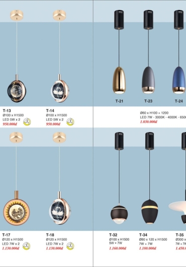 CATALOGUE ĐÈN TRANG TRÍ EUROTO - 2025