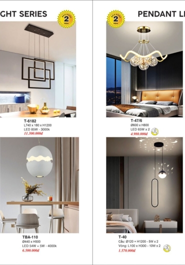 CATALOGUE ĐÈN TRANG TRÍ EUROTO - 2025