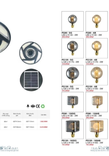 CATALOGUE ĐÈN TRANG TRÍ VERONA - 2025