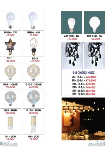 CATALOGUE ĐÈN TRANG TRÍ VERONA - 2025