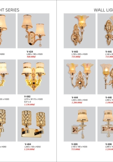 CATALOGUE ĐÈN TRANG TRÍ EUROTO - 2025