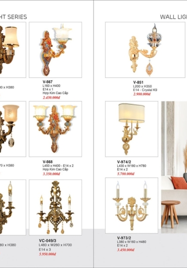 CATALOGUE ĐÈN TRANG TRÍ EUROTO - 2025