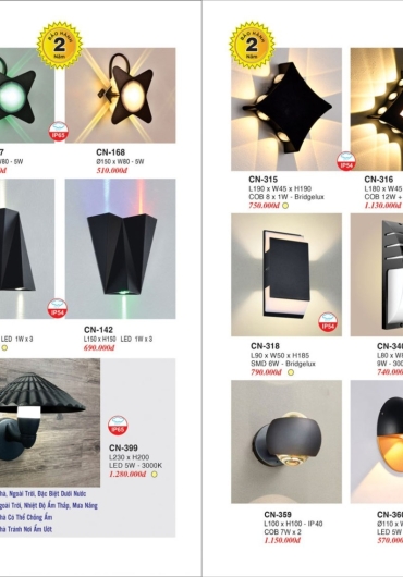 CATALOGUE ĐÈN TRANG TRÍ EUROTO - 2025