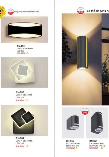 CATALOGUE ĐÈN TRANG TRÍ EUROTO - 2025