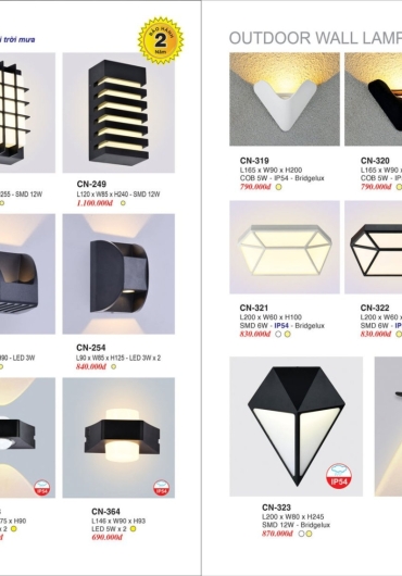CATALOGUE ĐÈN TRANG TRÍ EUROTO - 2025