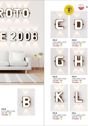 CATALOGUE ĐÈN TRANG TRÍ EUROTO - 2025