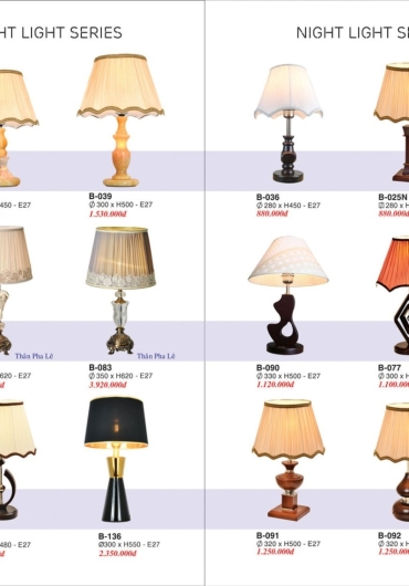 CATALOGUE ĐÈN TRANG TRÍ EUROTO - 2025
