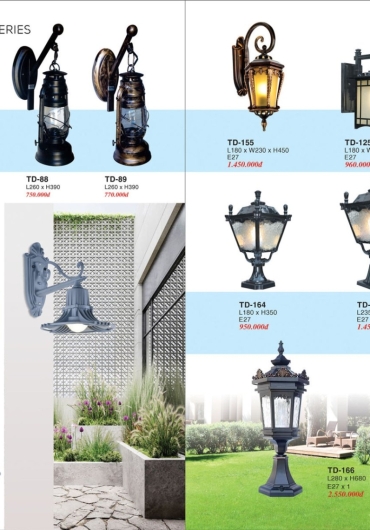 CATALOGUE ĐÈN TRANG TRÍ EUROTO - 2025