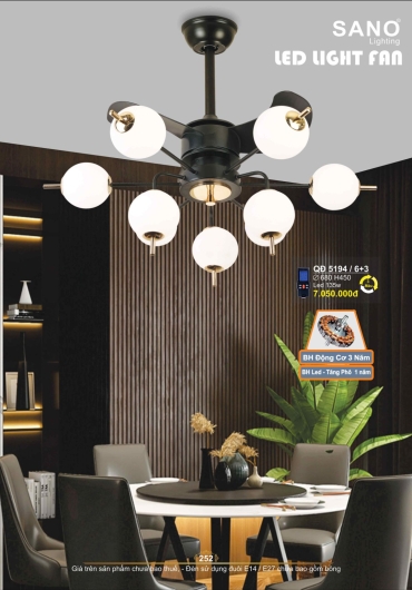 CATALOGUE ĐÈN TRANG TRÍ SANO - 2025