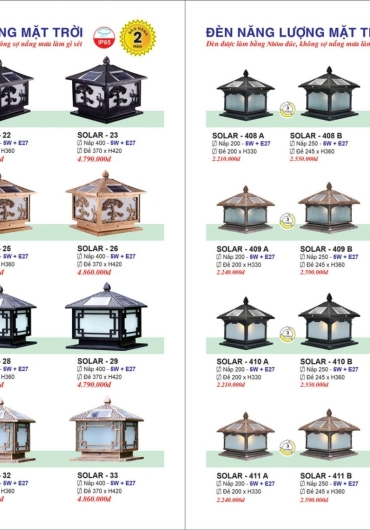 CATALOGUE ĐÈN TRANG TRÍ EUROTO - 2025