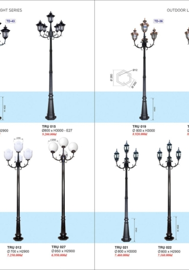 CATALOGUE ĐÈN TRANG TRÍ EUROTO - 2025