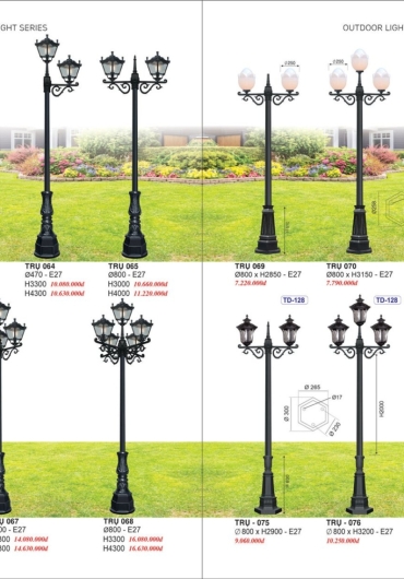 CATALOGUE ĐÈN TRANG TRÍ EUROTO - 2025