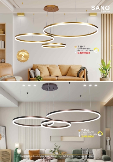 CATALOGUE ĐÈN TRANG TRÍ SANO - 2025