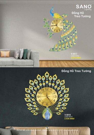CATALOGUE ĐÈN TRANG TRÍ SANO - 2025