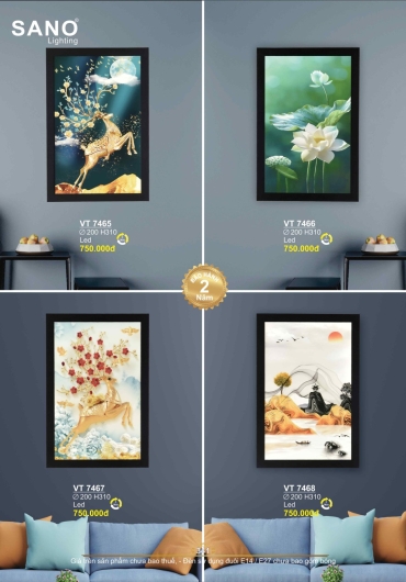 CATALOGUE ĐÈN TRANG TRÍ SANO - 2025
