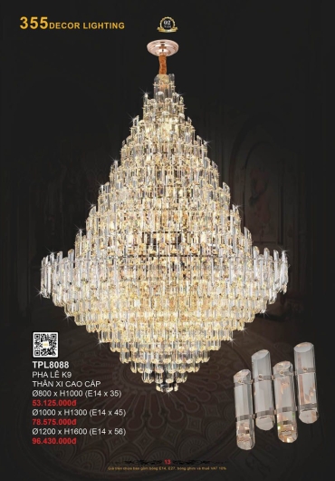 CATALOGUE ĐÈN TRANG TRÍ 355 - 2025