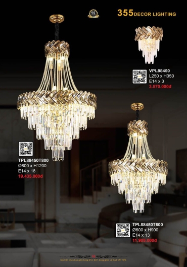 CATALOGUE ĐÈN TRANG TRÍ 355 - 2025