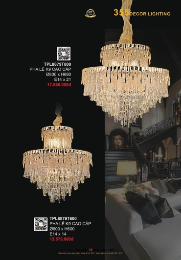 CATALOGUE ĐÈN TRANG TRÍ 355 - 2025