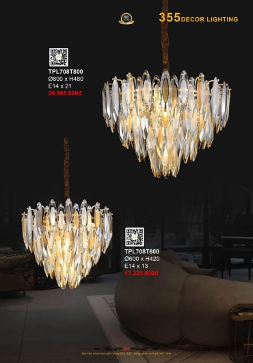 CATALOGUE ĐÈN TRANG TRÍ 355 - 2025