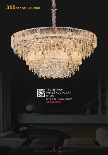 CATALOGUE ĐÈN TRANG TRÍ 355 - 2025