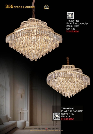 CATALOGUE ĐÈN TRANG TRÍ 355 - 2025