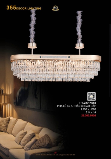 CATALOGUE ĐÈN TRANG TRÍ 355 - 2025