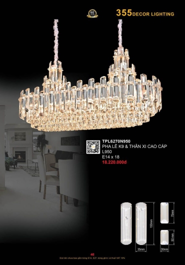 CATALOGUE ĐÈN TRANG TRÍ 355 - 2025