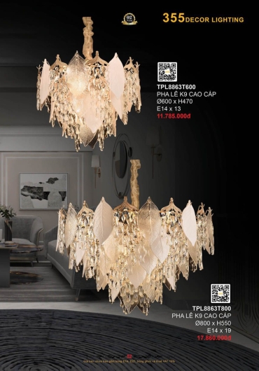 CATALOGUE ĐÈN TRANG TRÍ 355 - 2025