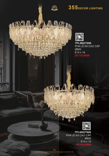 CATALOGUE ĐÈN TRANG TRÍ 355 - 2025