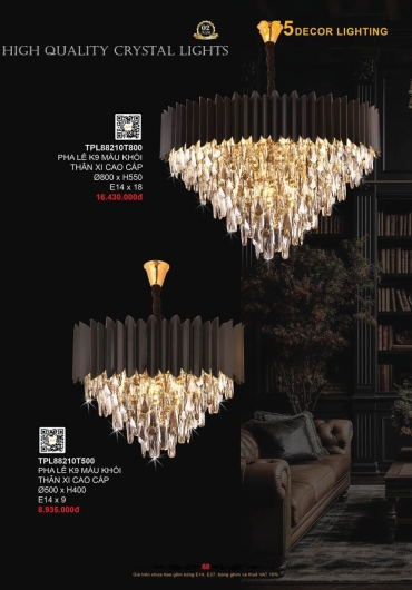 CATALOGUE ĐÈN TRANG TRÍ 355 - 2025
